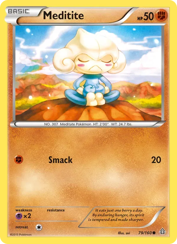 Meditite, Primal Clash