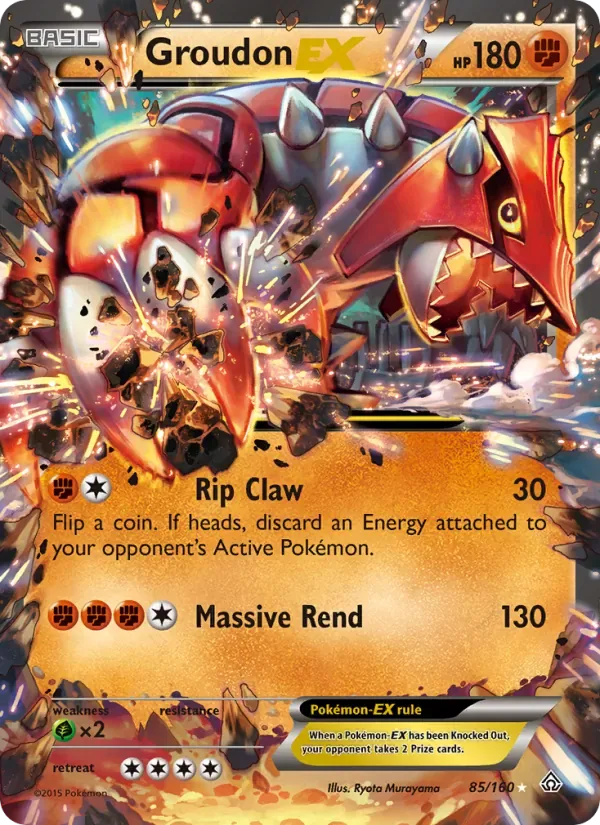 Groudon EX, Primal Clash