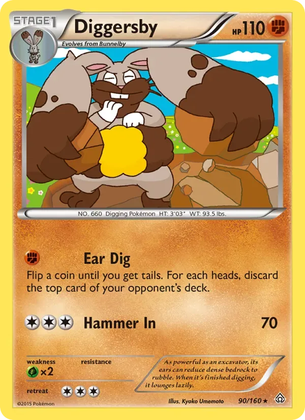 Diggersby, Primal Clash