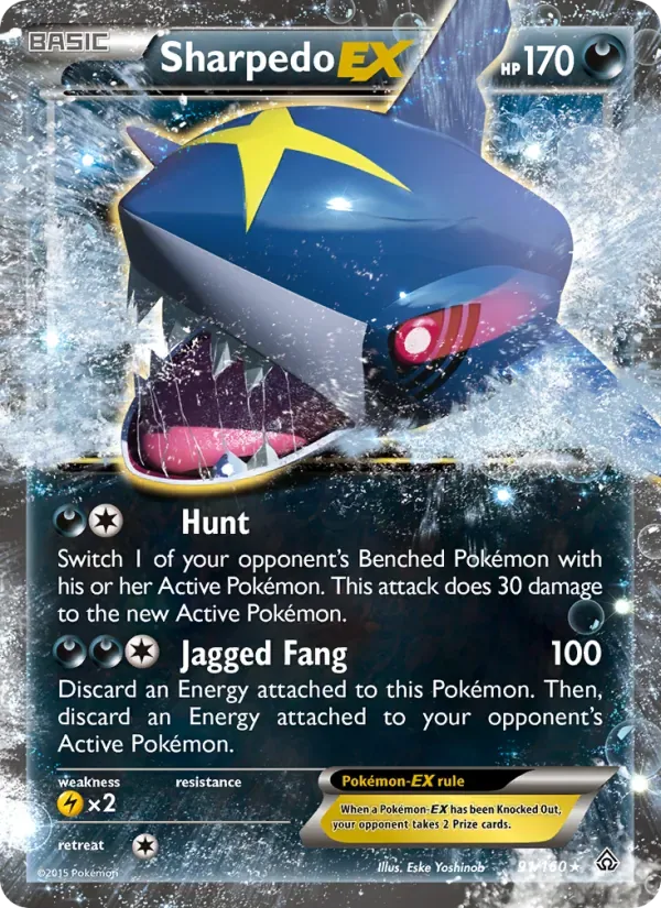 Sharpedo EX, Primal Clash