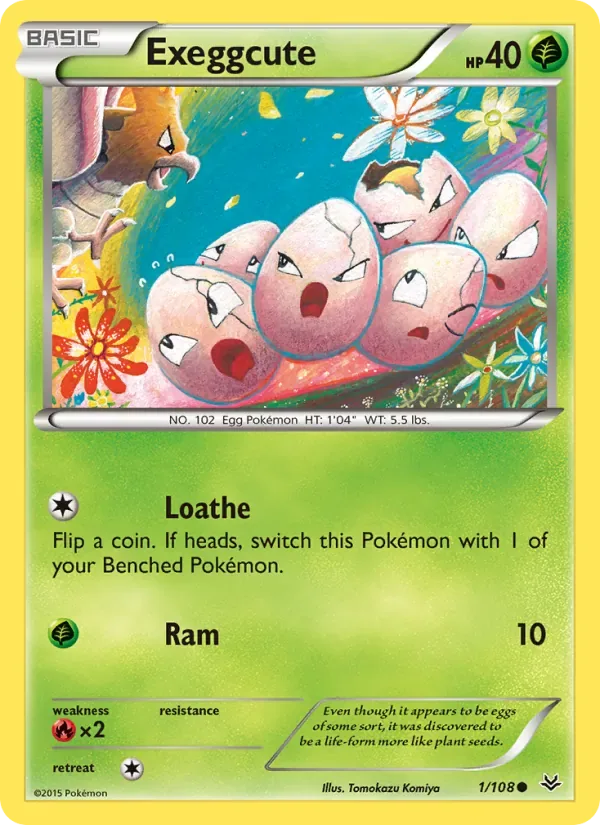 Exeggcute, Roaring Skies
