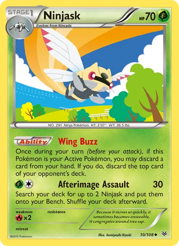 Ninjask, Roaring Skies
