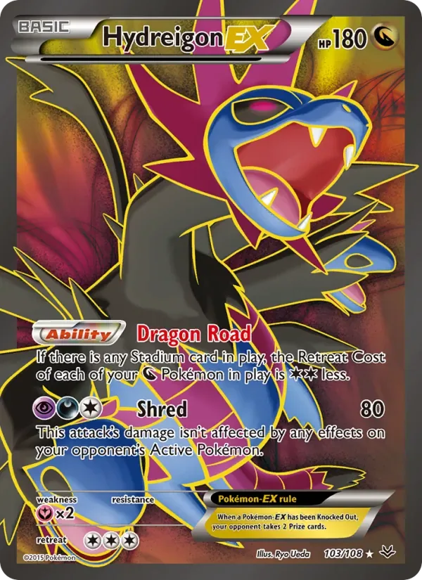 Hydreigon EX, Roaring Skies