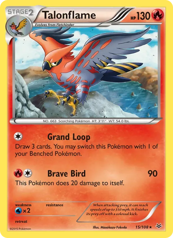 Talonflame, Roaring Skies