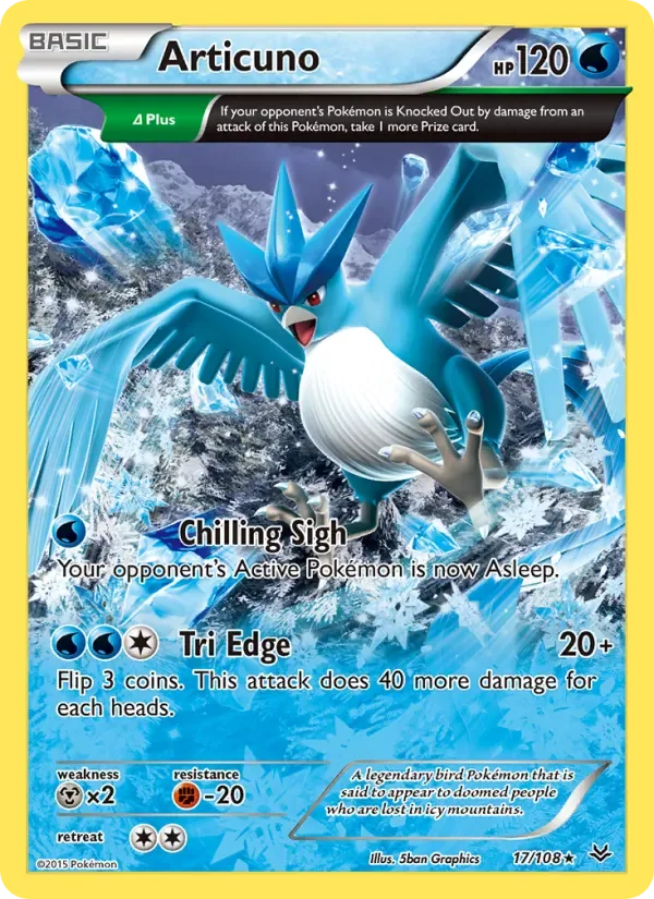 Articuno, Roaring Skies