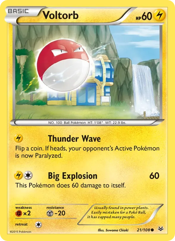 Voltorb, Roaring Skies