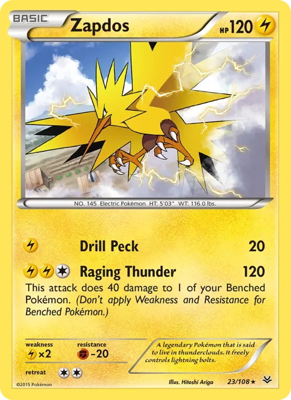 Zapdos, Roaring Skies
