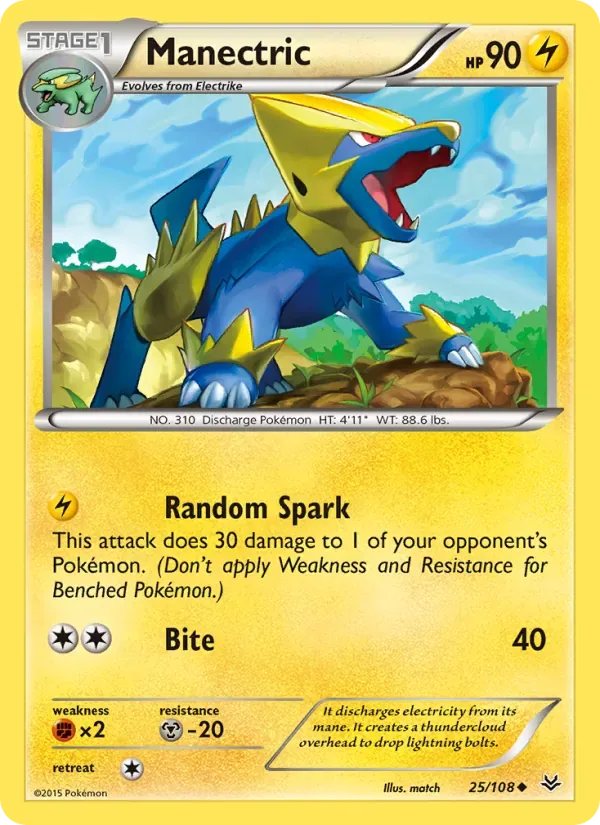 Manectric, Roaring Skies