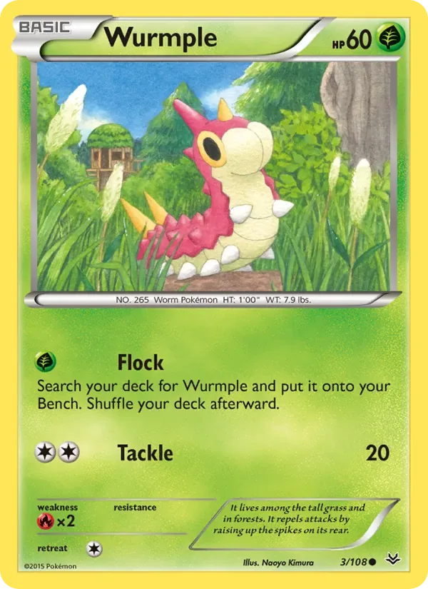 Wurmple, Roaring Skies