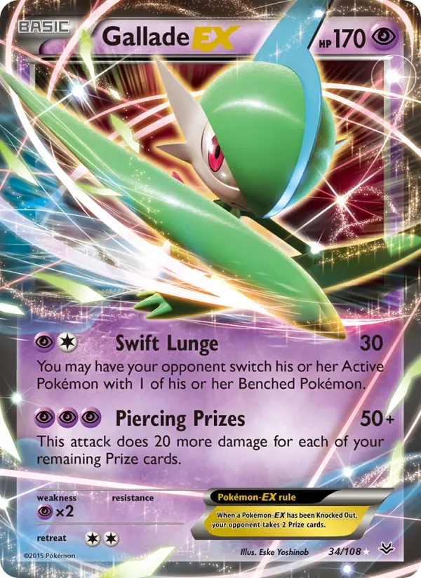 Gallade EX, Roaring Skies