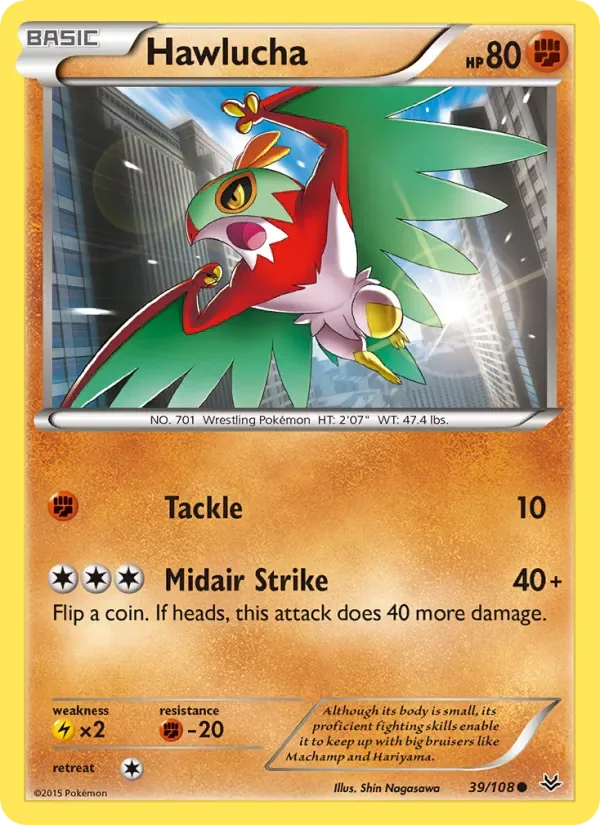 Hawlucha, Roaring Skies