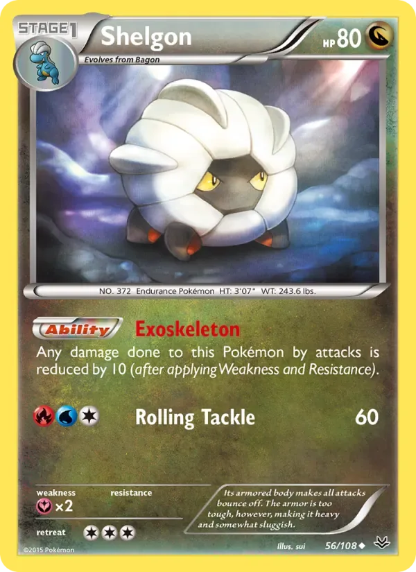 Shelgon, Roaring Skies