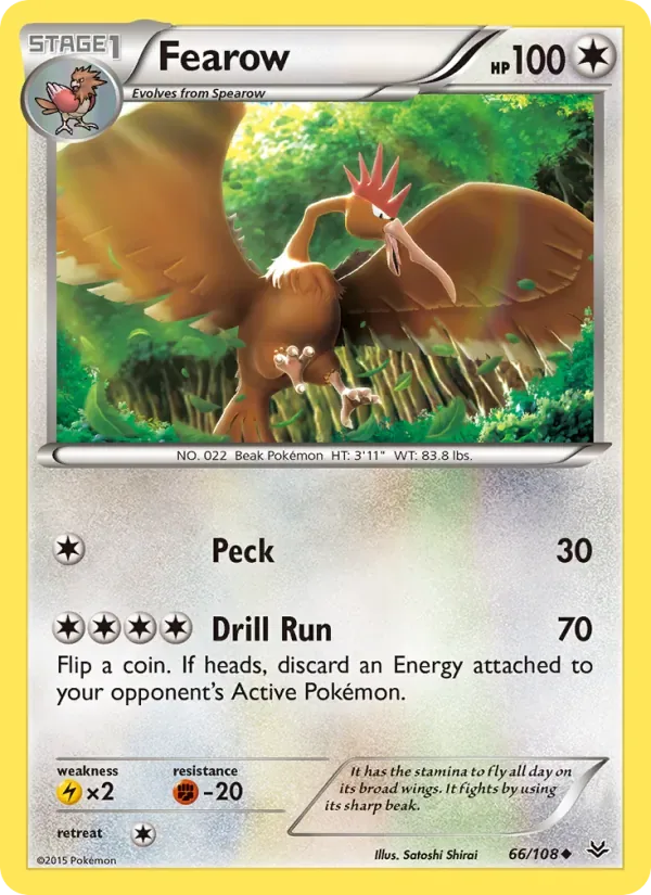 Fearow, Roaring Skies