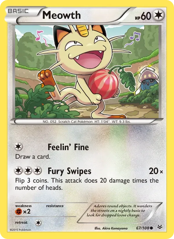 Meowth, Roaring Skies