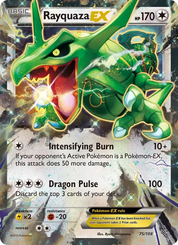 Rayquaza EX, Roaring Skies