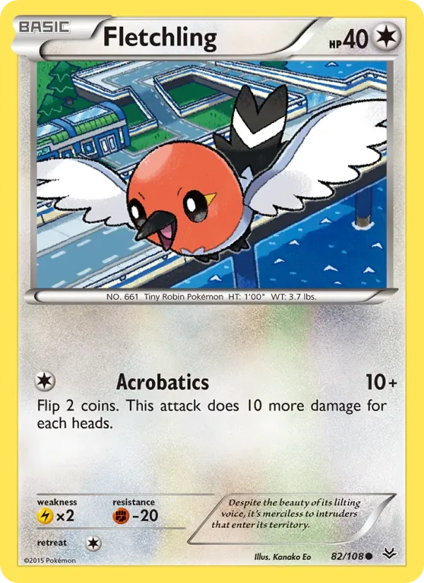 Fletchling, Roaring Skies