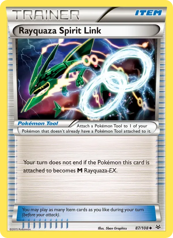 Rayquaza Spirit Link, Roaring Skies