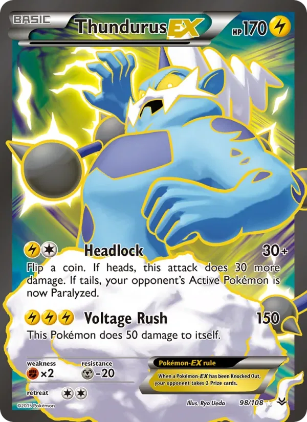 Thundurus EX, Roaring Skies