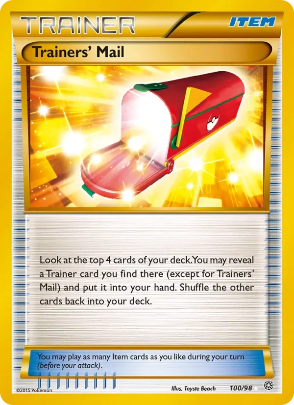 Trainers' Mail, Ancient Origins