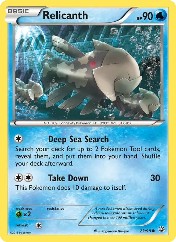 Relicanth, Ancient Origins