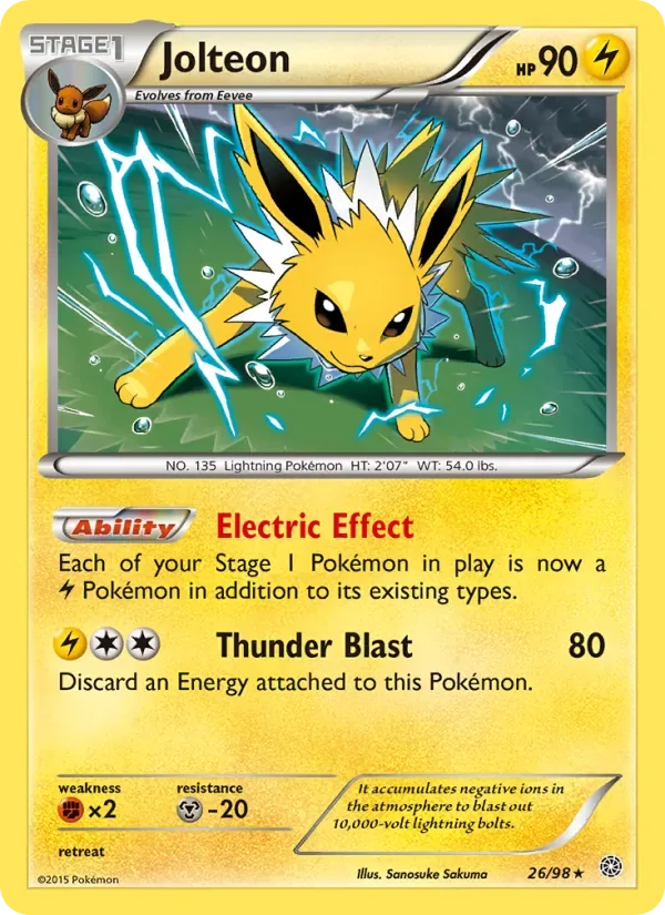 Jolteon, Ancient Origins