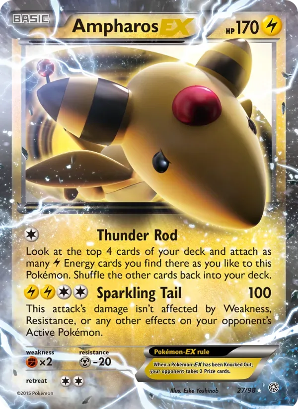 Ampharos EX, Ancient Origins