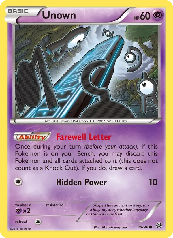 Unown, Ancient Origins