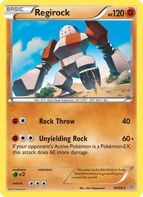 Regirock, Ancient Origins