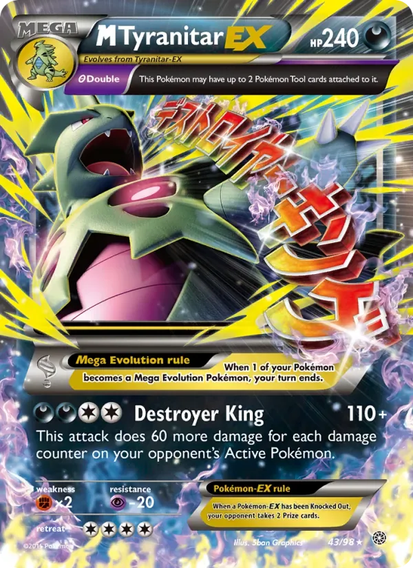 M Tyranitar EX, Ancient Origins