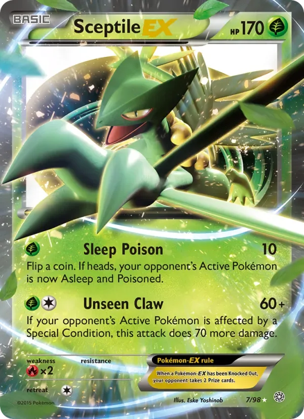 Sceptile EX, Ancient Origins