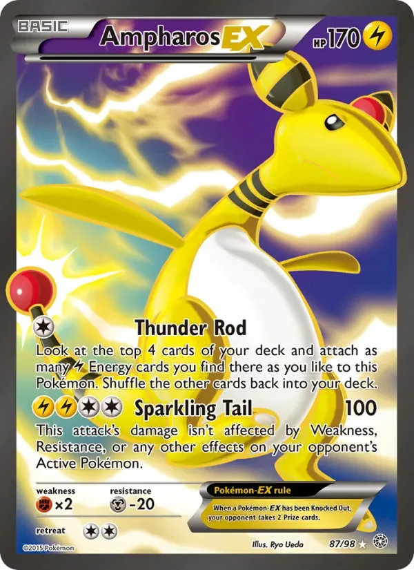 Ampharos EX, Ancient Origins