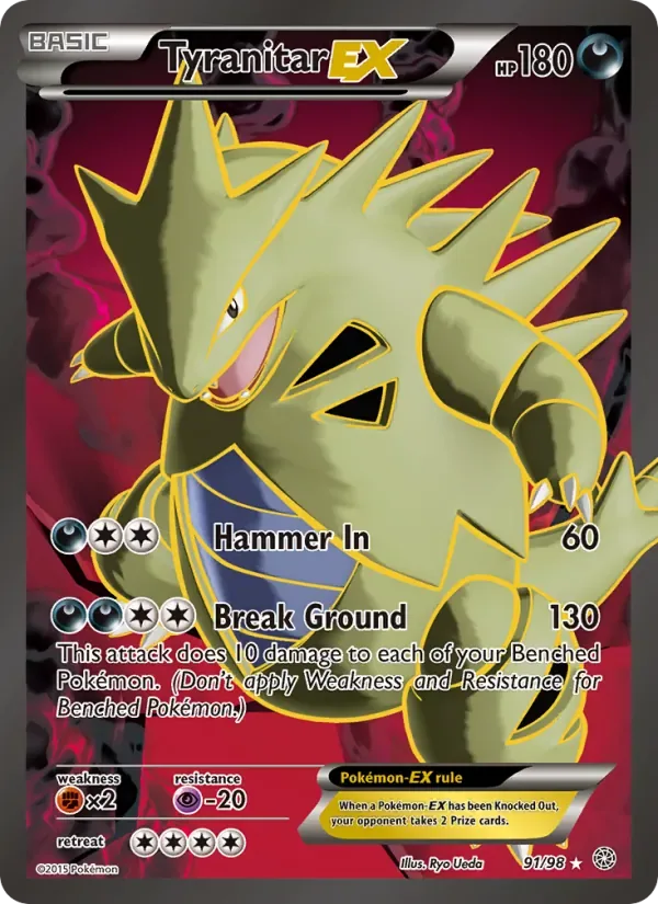 Tyranitar EX, Ancient Origins