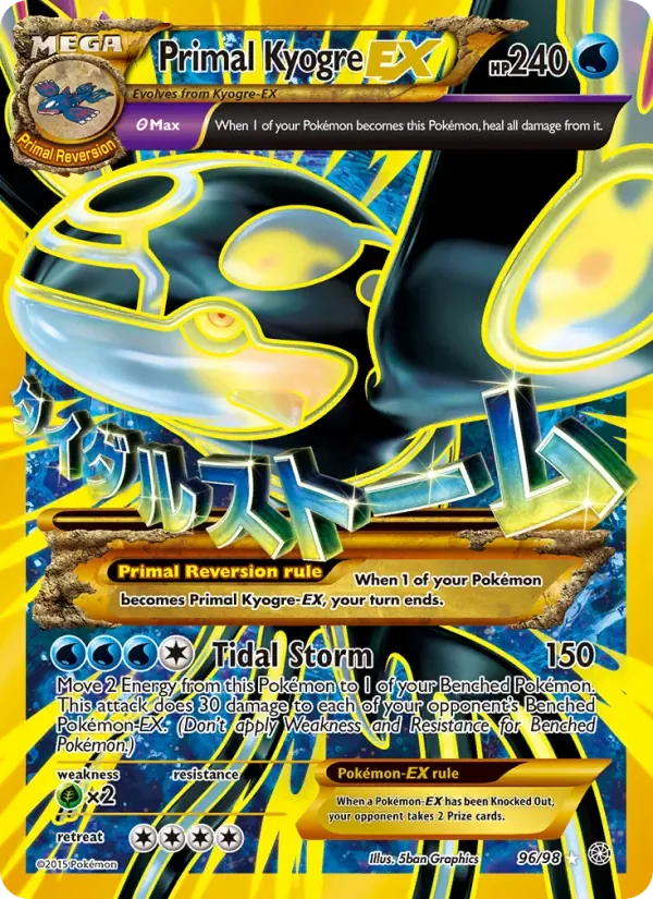 Primal Kyogre EX, Ancient Origins