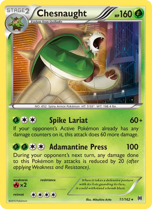 Chesnaught, BREAKthrough