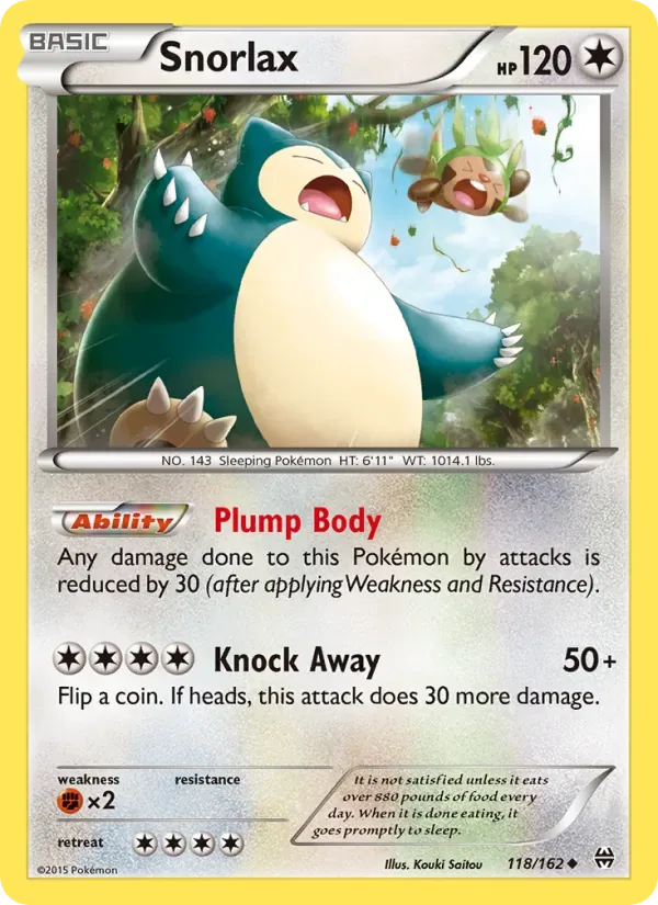 Snorlax, BREAKthrough