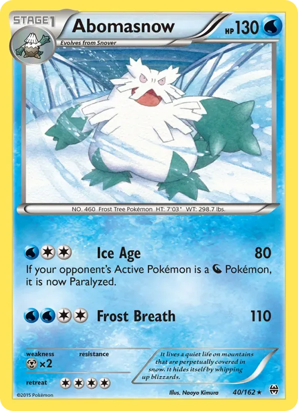 Abomasnow, BREAKthrough