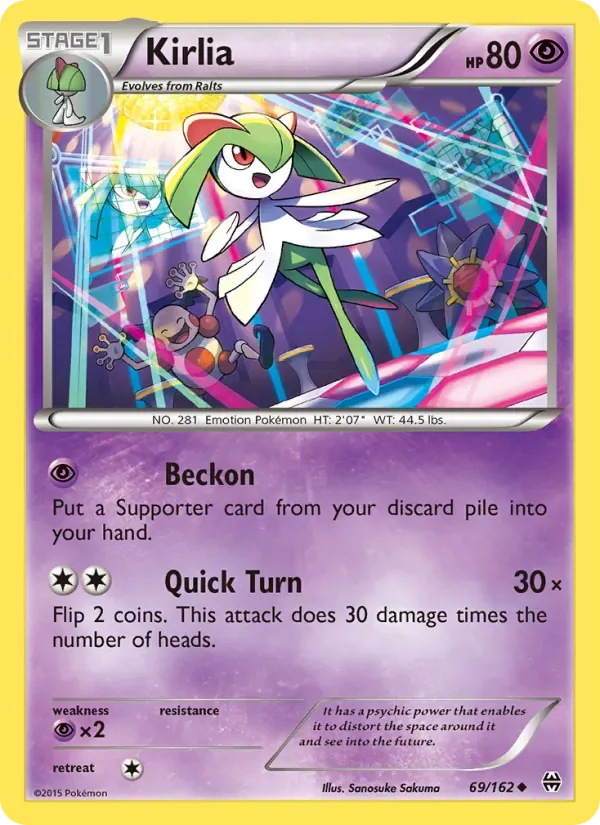 Kirlia, BREAKthrough