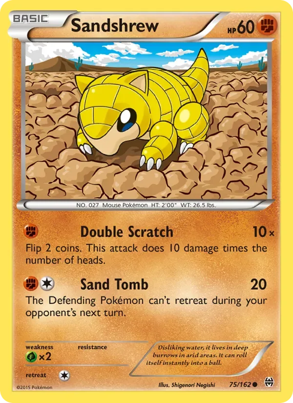 Sandshrew, BREAKthrough