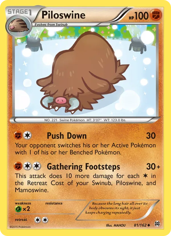 Piloswine, BREAKthrough