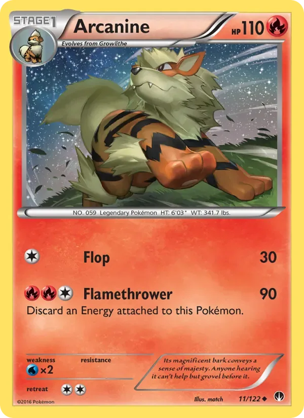 Arcanine, BREAKpoint