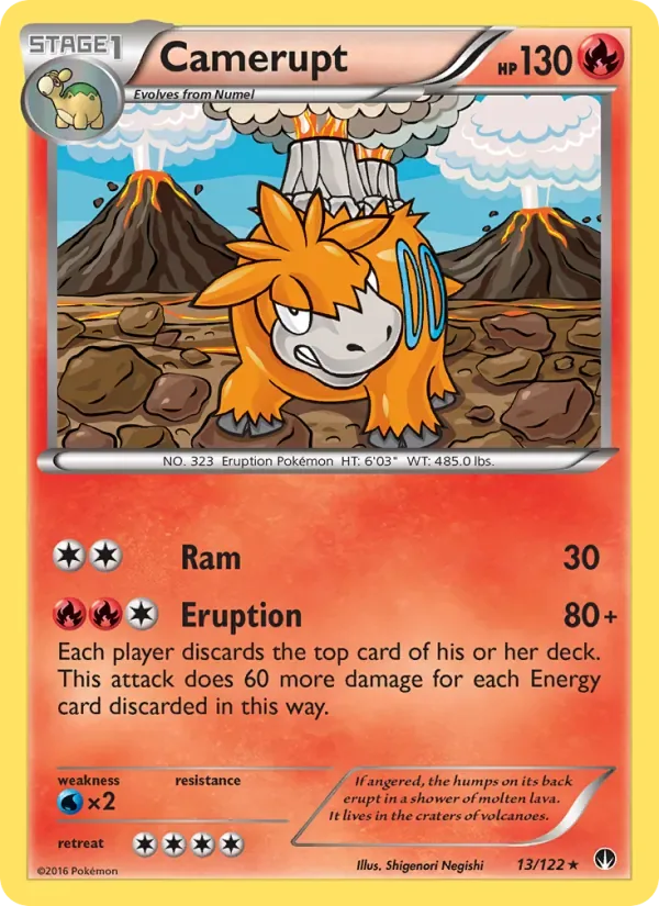 Camerupt, BREAKpoint