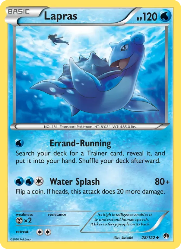Lapras, BREAKpoint