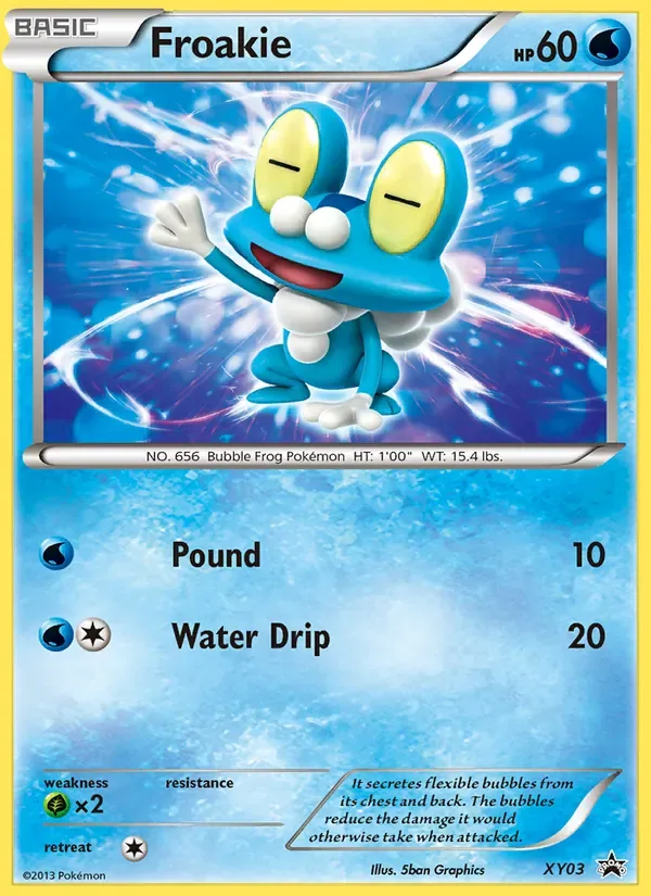 Froakie, XY Black Star Promos