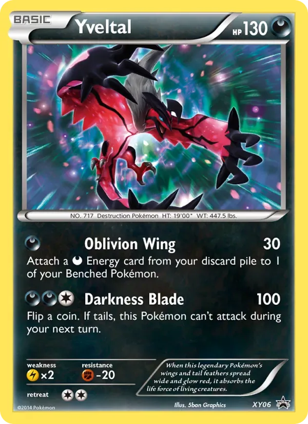 Yveltal, XY Black Star Promos