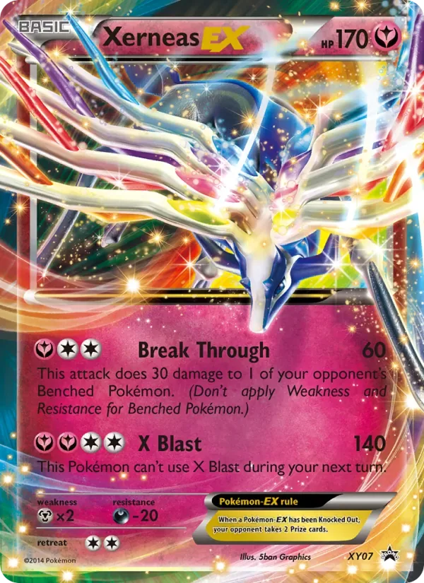 Xerneas EX, XY Black Star Promos