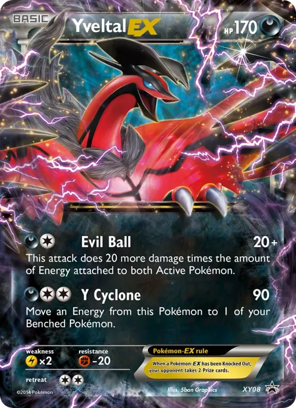 Yveltal EX, XY Black Star Promos