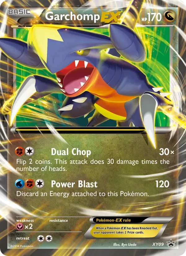 Garchomp EX, XY Black Star Promos