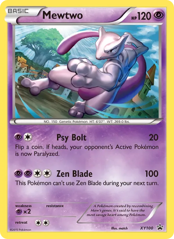 Mewtwo, XY Black Star Promos