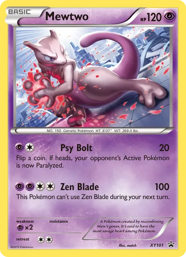 Mewtwo, XY Black Star Promos