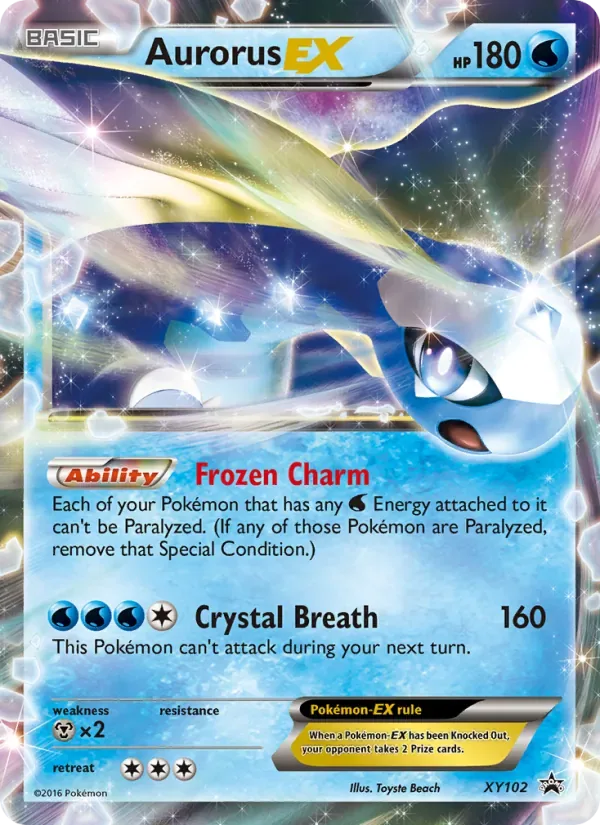 Aurorus EX, XY Black Star Promos
